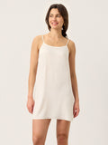 Adjustable-Strap A-Line Slip Mini Dress THEODORA