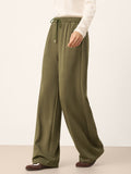 Drawstring Wide Leg Pants CHELSEA