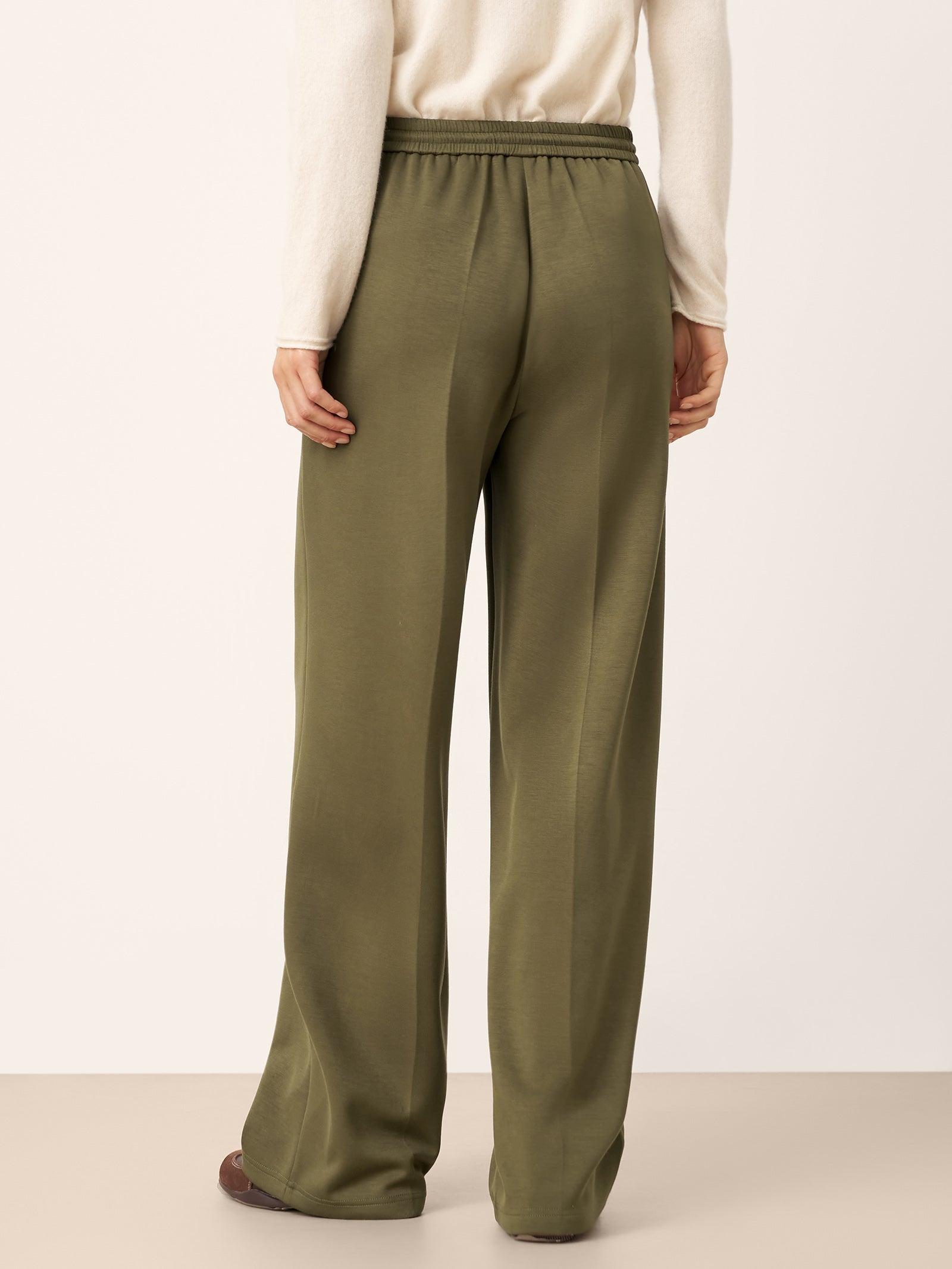 Drawstring Wide Leg Pants CHELSEA